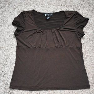 RL Richard New York Brown Blouse